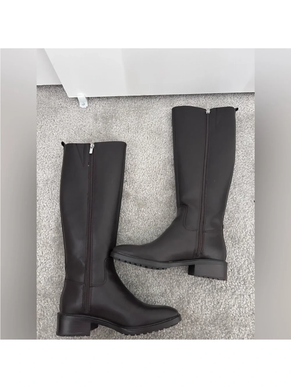 Nine West Dark Brown Riding Boots